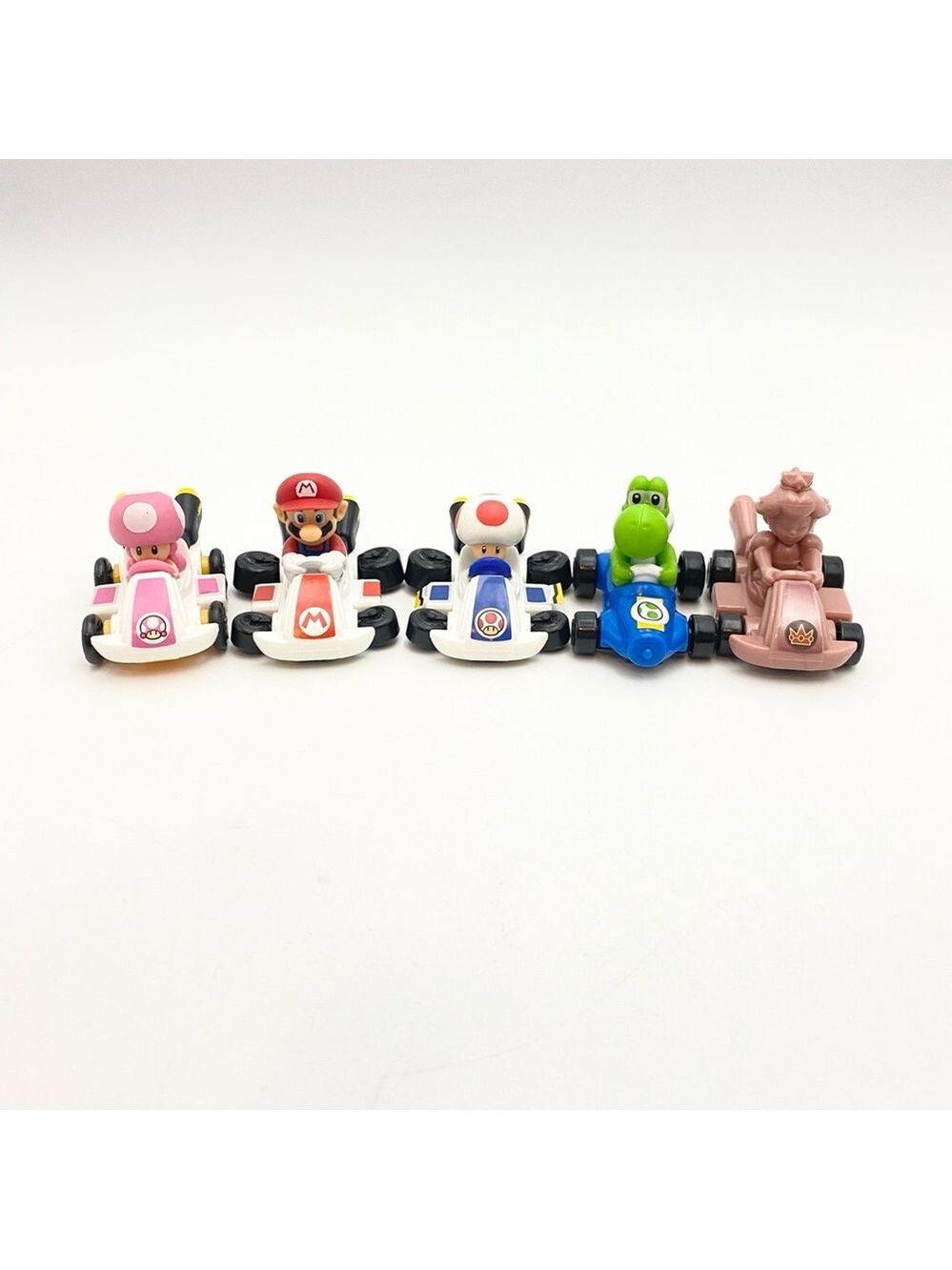 McDonald's Mario Kart 2024 Happy Meal Toys Lot Of 5